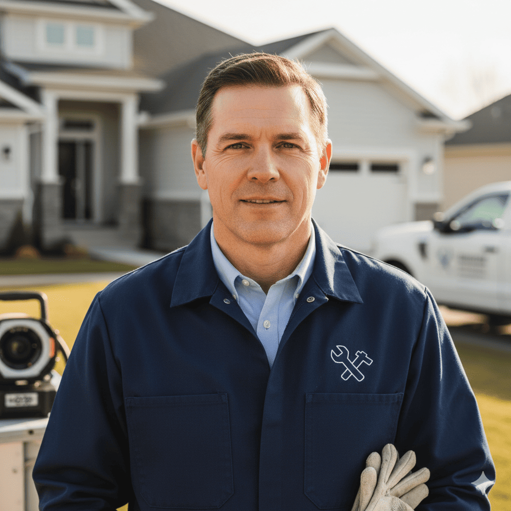 Mike, Licensed Master Plumber and Owner of Lompoc Sewer Line Repair, with 20+ years sewer repair experience in Lompoc